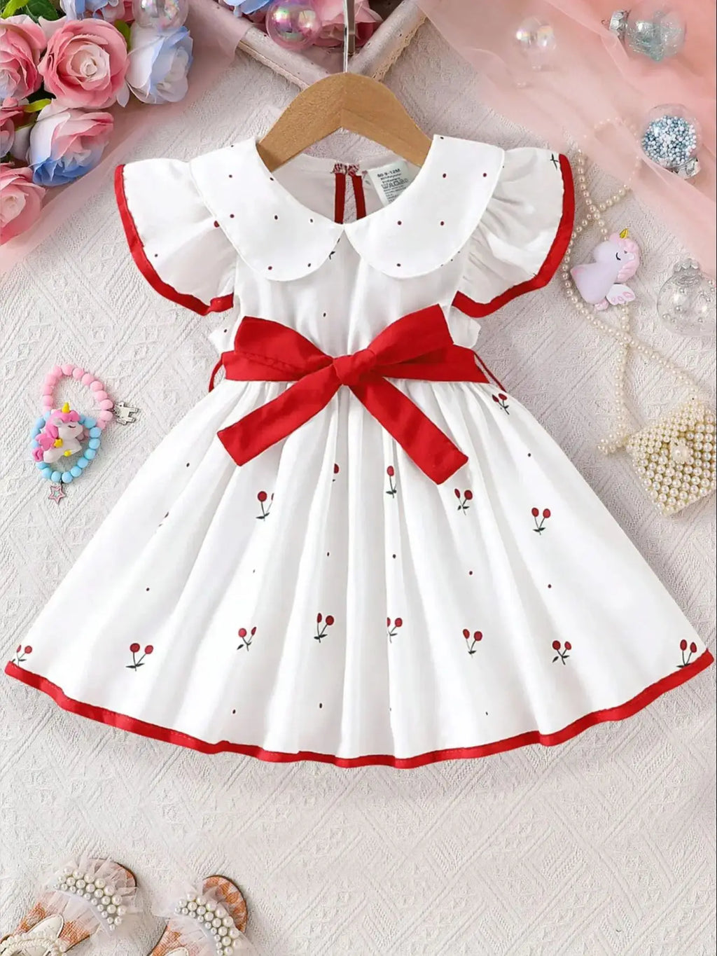 Cherry Blossom Baby Party Dress