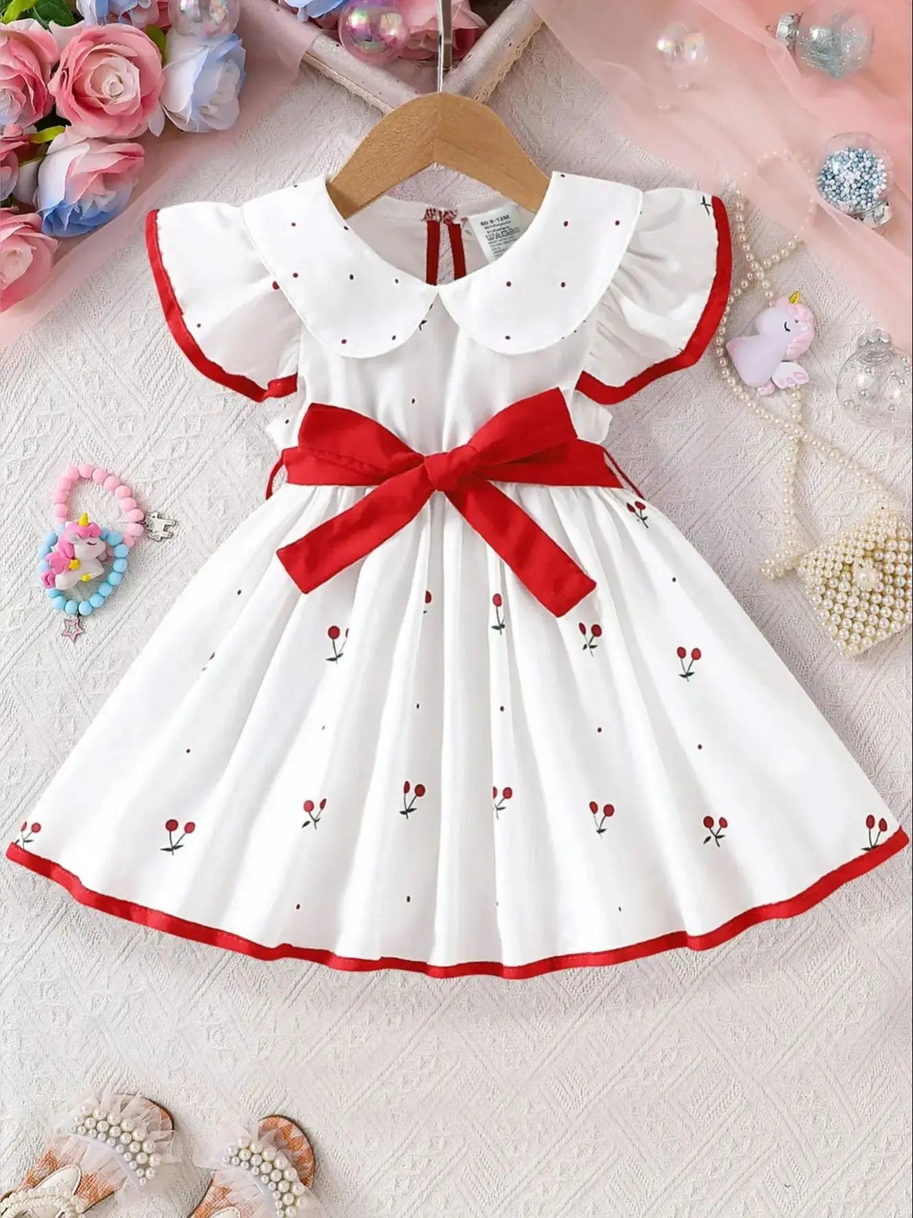 Cherry Blossom Baby Party Dress