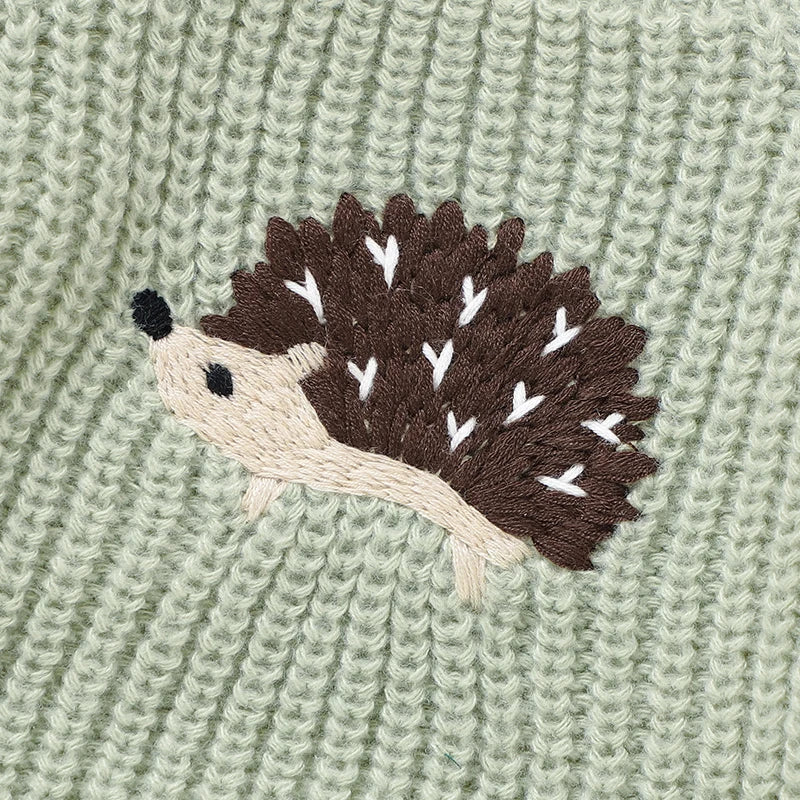 Snuggly Little Hedgehog Knit Pullovers