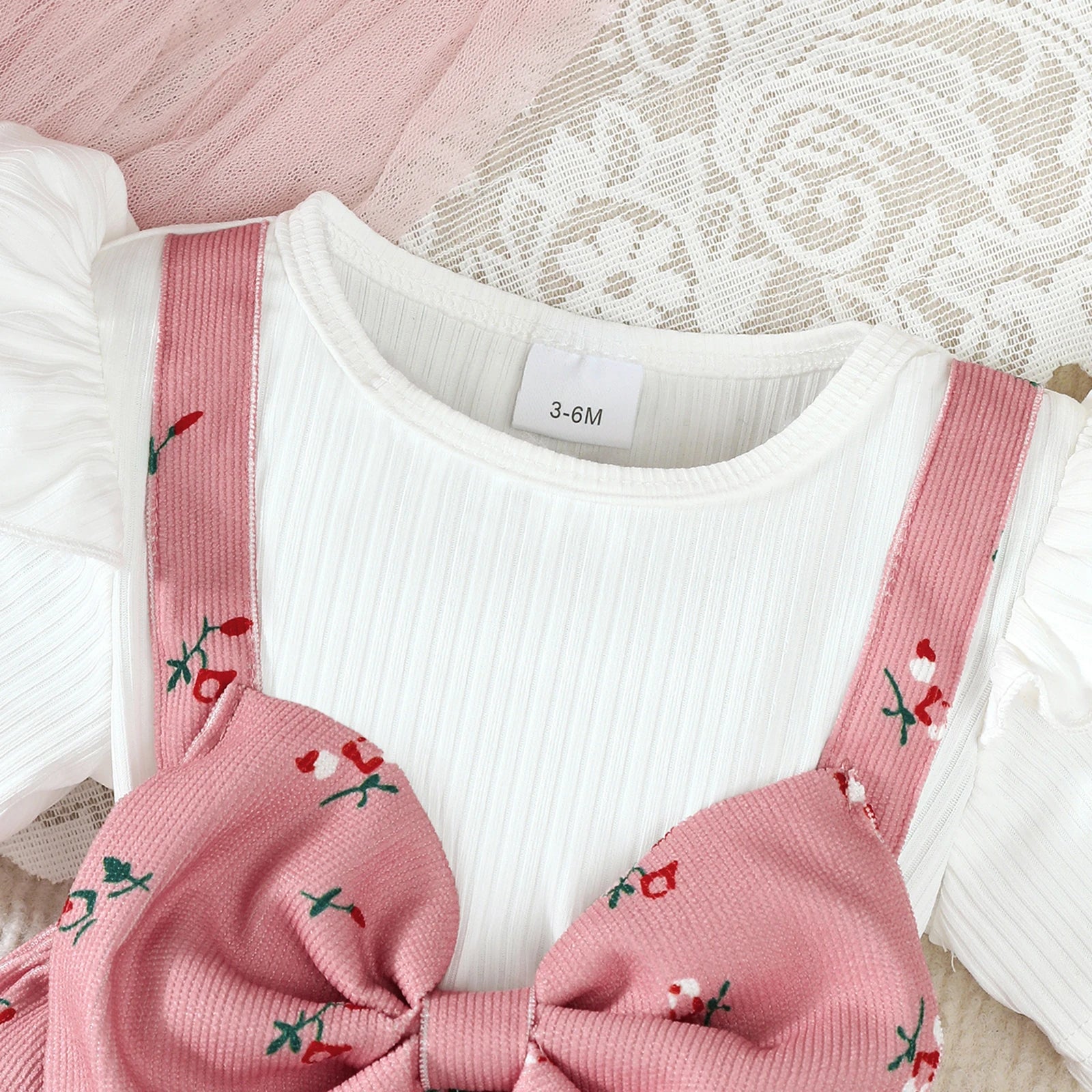 Summer Blooming Bow Baby Dress with Headband