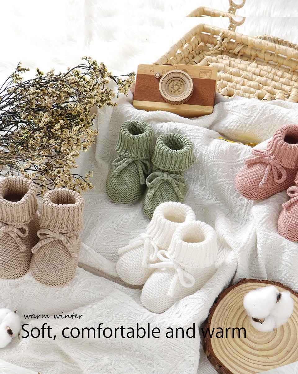 Adorable Soft-Knitted Footwear