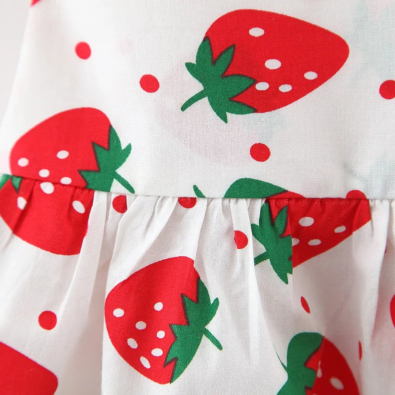 Fresh Strawberry Baby Dress